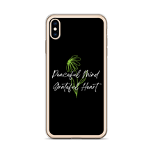 Peaceful Mind Grateful Heart iPhone Case by Design Express