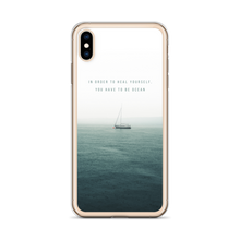 In order to heal yourself, you have to be ocean iPhone Case by Design Express