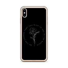 Be the change that you wish to see in the world iPhone Case by Design Express