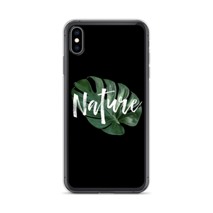 iPhone XS Max Nature Montserrat Leaf iPhone Case by Design Express