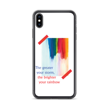 iPhone XS Max Rainbow iPhone Case White by Design Express