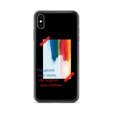 iPhone XS Max Rainbow iPhone Case Black by Design Express