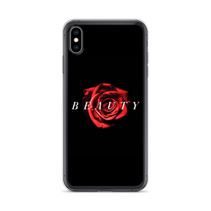 iPhone XS Max Beauty Red Rose iPhone Case by Design Express