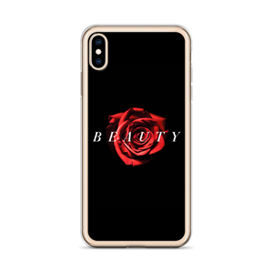 Beauty Red Rose iPhone Case by Design Express