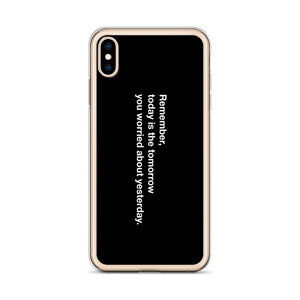 Remember Quotes iPhone Case by Design Express