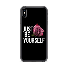 iPhone XS Max Just Be Yourself iPhone Case by Design Express