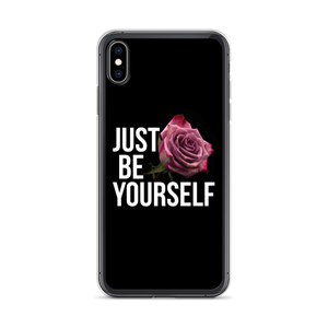 iPhone XS Max Just Be Yourself iPhone Case by Design Express