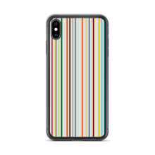 iPhone XS Max Colorfull Stripes iPhone Case by Design Express