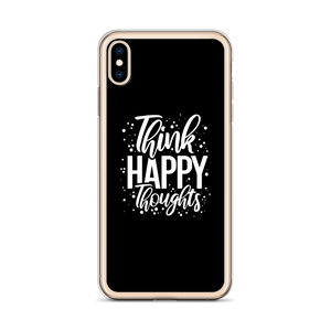 Think Happy Thoughts iPhone Case by Design Express