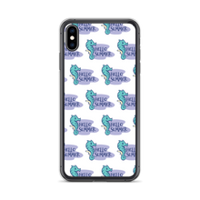 iPhone XS Max Seahorse Hello Summer iPhone Case by Design Express