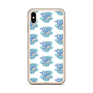 Whale Enjoy Summer iPhone Case by Design Express