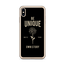 Be Unique, Write Your Own Story iPhone Case by Design Express