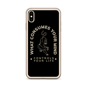 What Consume Your Mind iPhone Case by Design Express