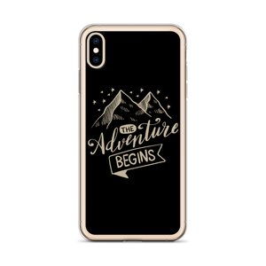 The Adventure Begins iPhone Case by Design Express