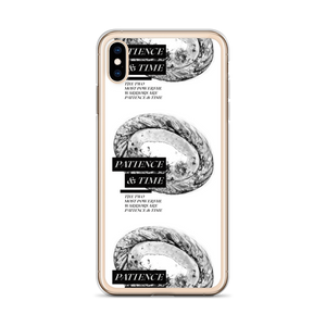 Patience & Time iPhone Case by Design Express