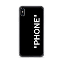 iPhone XS Max "PRODUCT" Series "PHONE" iPhone Case Black by Design Express