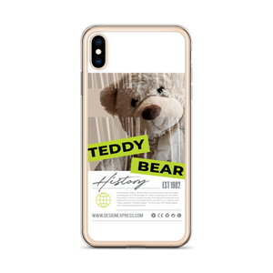 Teddy Bear Hystory iPhone Case by Design Express