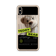 Teddy Bear Hystory iPhone Case Black by Design Express