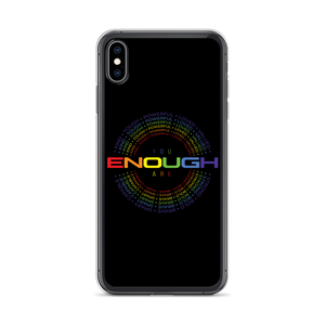 You Are Enough (Colorful) Clear Case for iPhone®