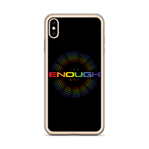 You Are Enough (Colorful) Clear Case for iPhone®