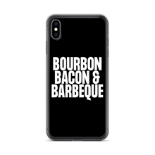 Bourbon Bacon & Barbeque (Funny) iPhone Case