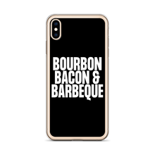 Bourbon Bacon & Barbeque (Funny) iPhone Case