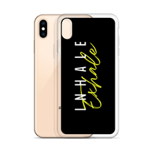 Inhale Exhale Clear Case for iPhone®