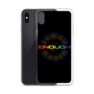 You Are Enough (Colorful) Clear Case for iPhone®