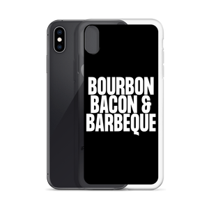 Bourbon Bacon & Barbeque (Funny) iPhone Case