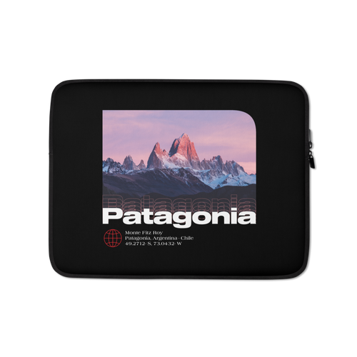 13″ Monte Fitz Roy, Patagonia Laptop Sleeve by Design Express