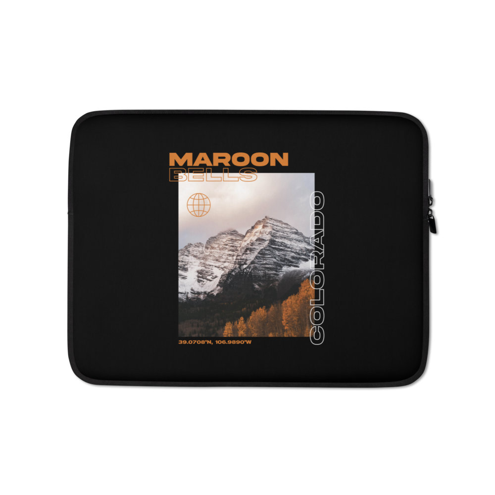 13″ Maroon Bells, Colorado Laptop Sleeve by Design Express