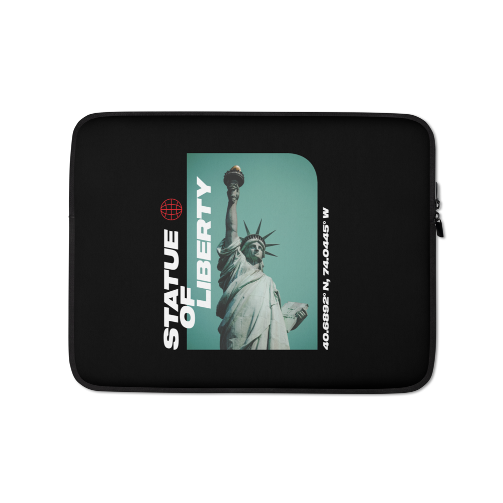 13″ Statue of Liberty Laptop Sleeve by Design Express