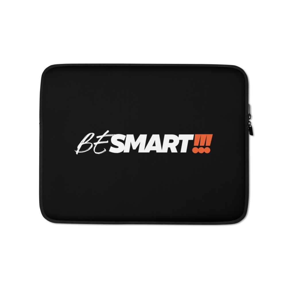 13″ Be Smart (Motivation) Laptop Sleeve by Design Express