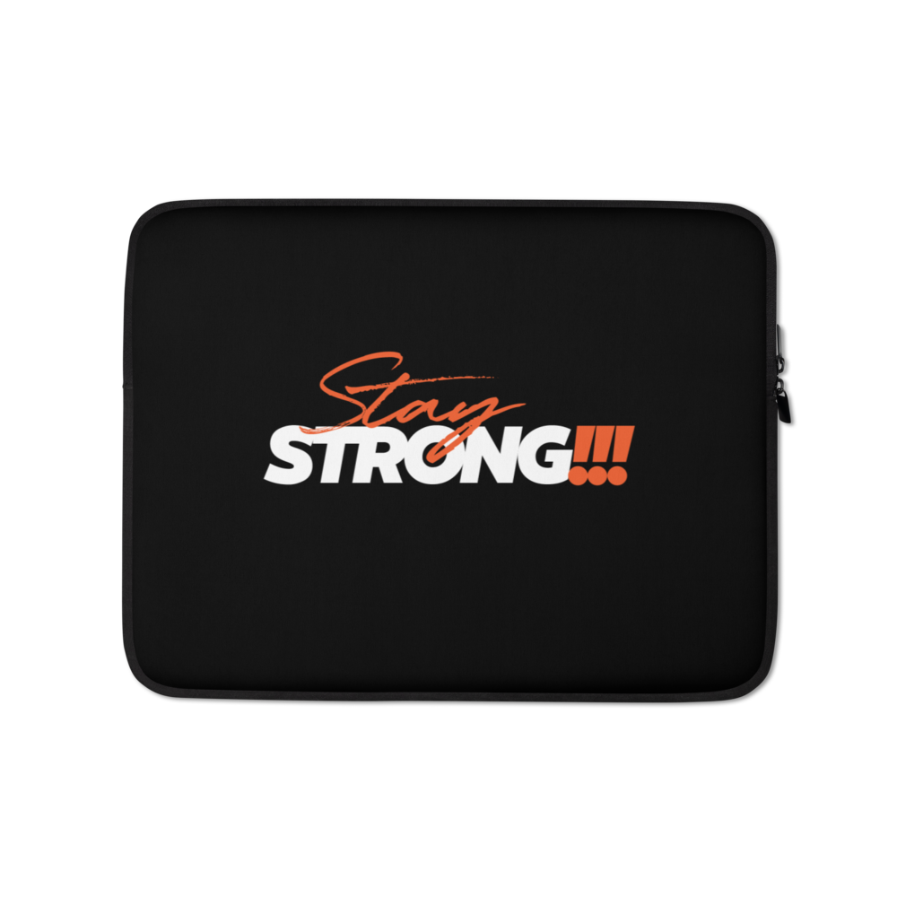 13″ Stay Strong (Motivation) Laptop Sleeve by Design Express