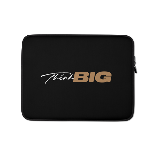 13″ Think BIG (Motivation) Laptop Sleeve by Design Express