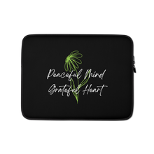 13″ Peaceful Mind Grateful Heart Laptop Sleeve by Design Express