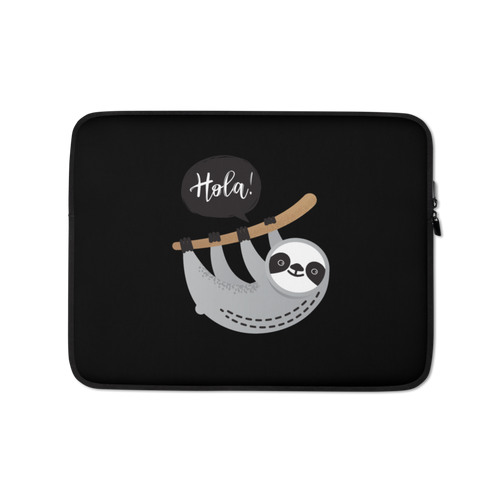 13″ Hola Sloths Laptop Sleeve by Design Express