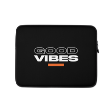 13″ Good Vibes Text Laptop Sleeve by Design Express