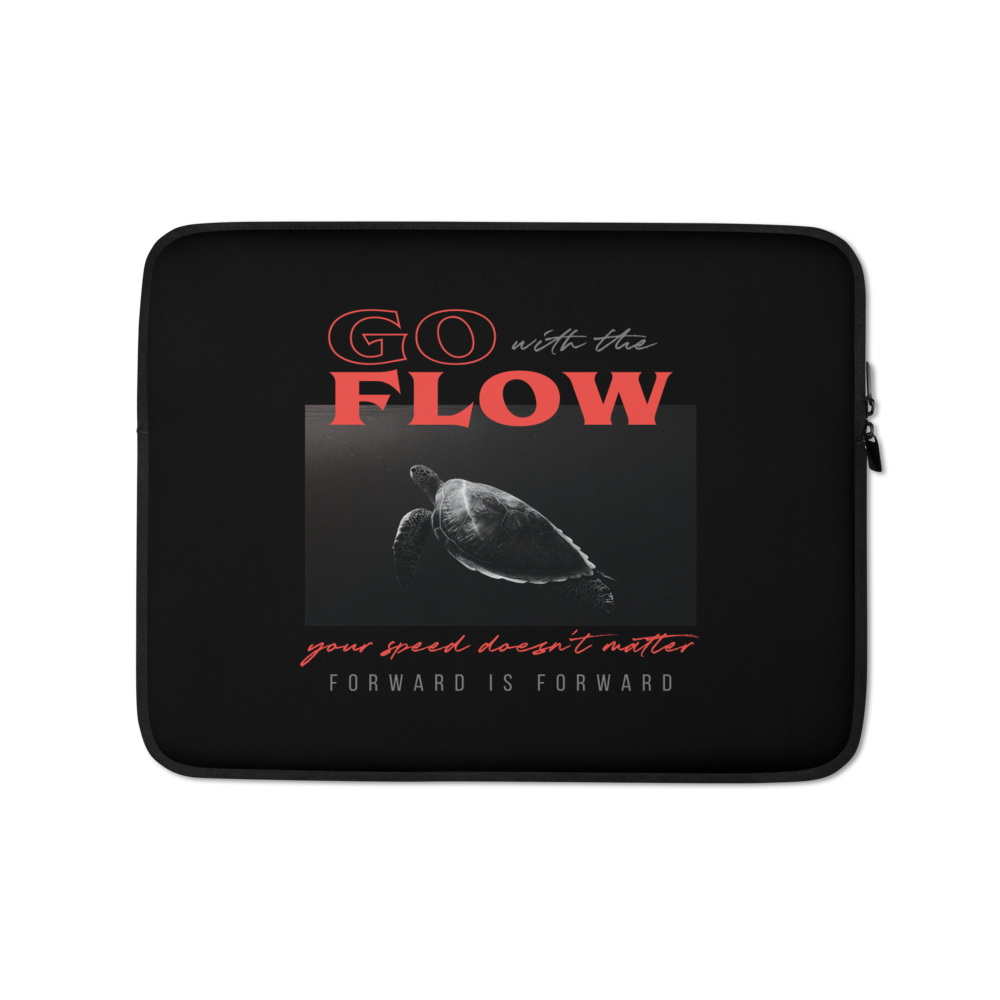 13″ Go with the Flow Laptop Sleeve by Design Express