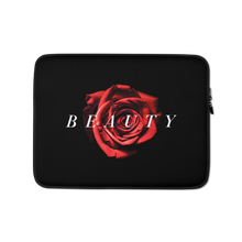 13″ Beauty Red Rose Laptop Sleeve by Design Express