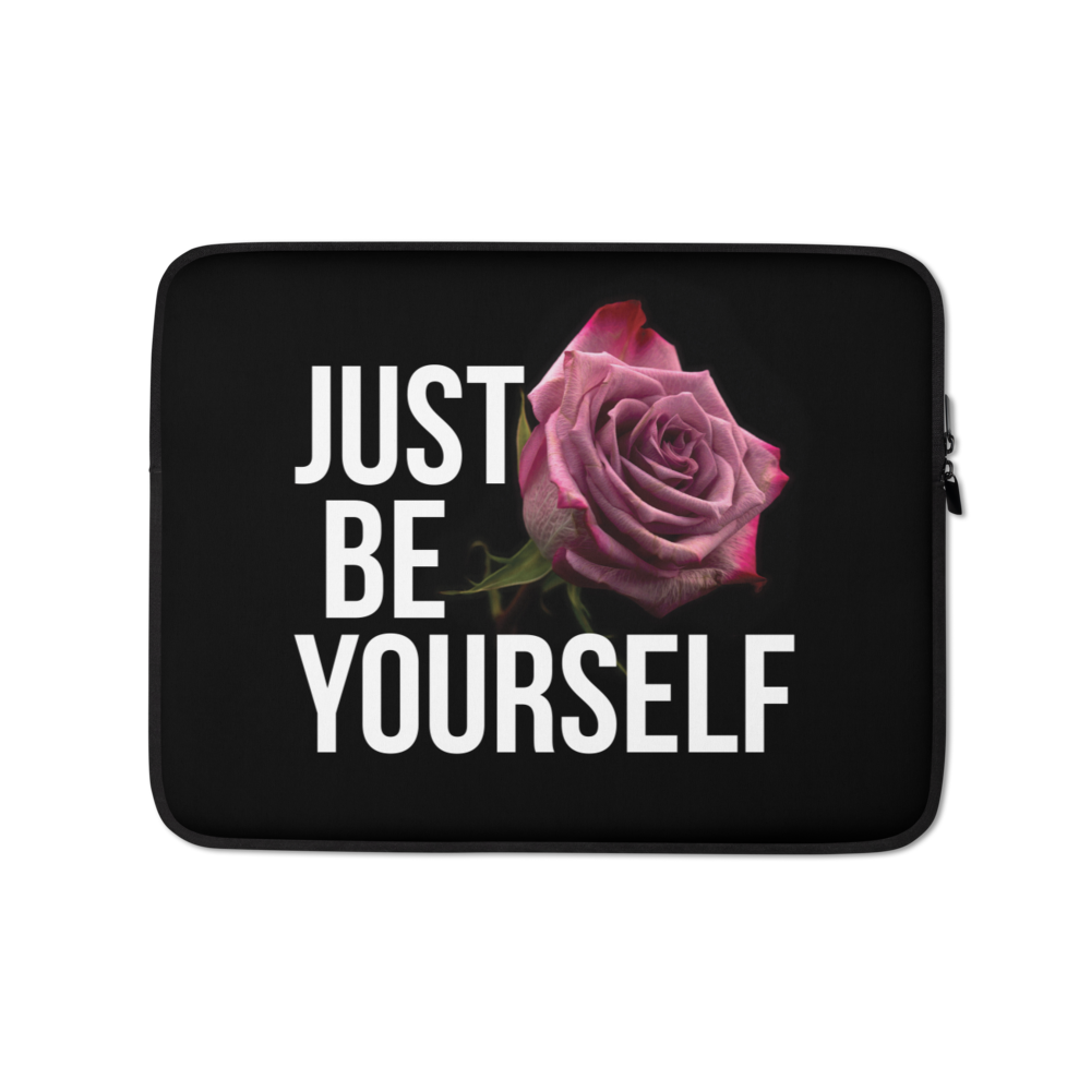 13″ Just Be Yourself Laptop Sleeve by Design Express