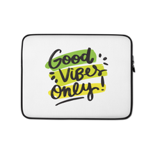 13″ Good Vibes Only Laptop Sleeve by Design Express