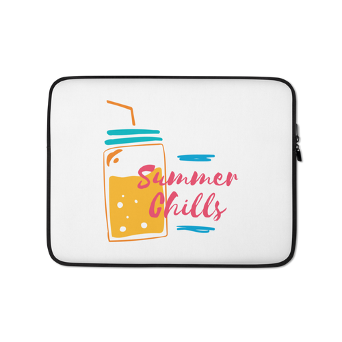 13″ Drink Summer Chills Laptop Sleeve by Design Express