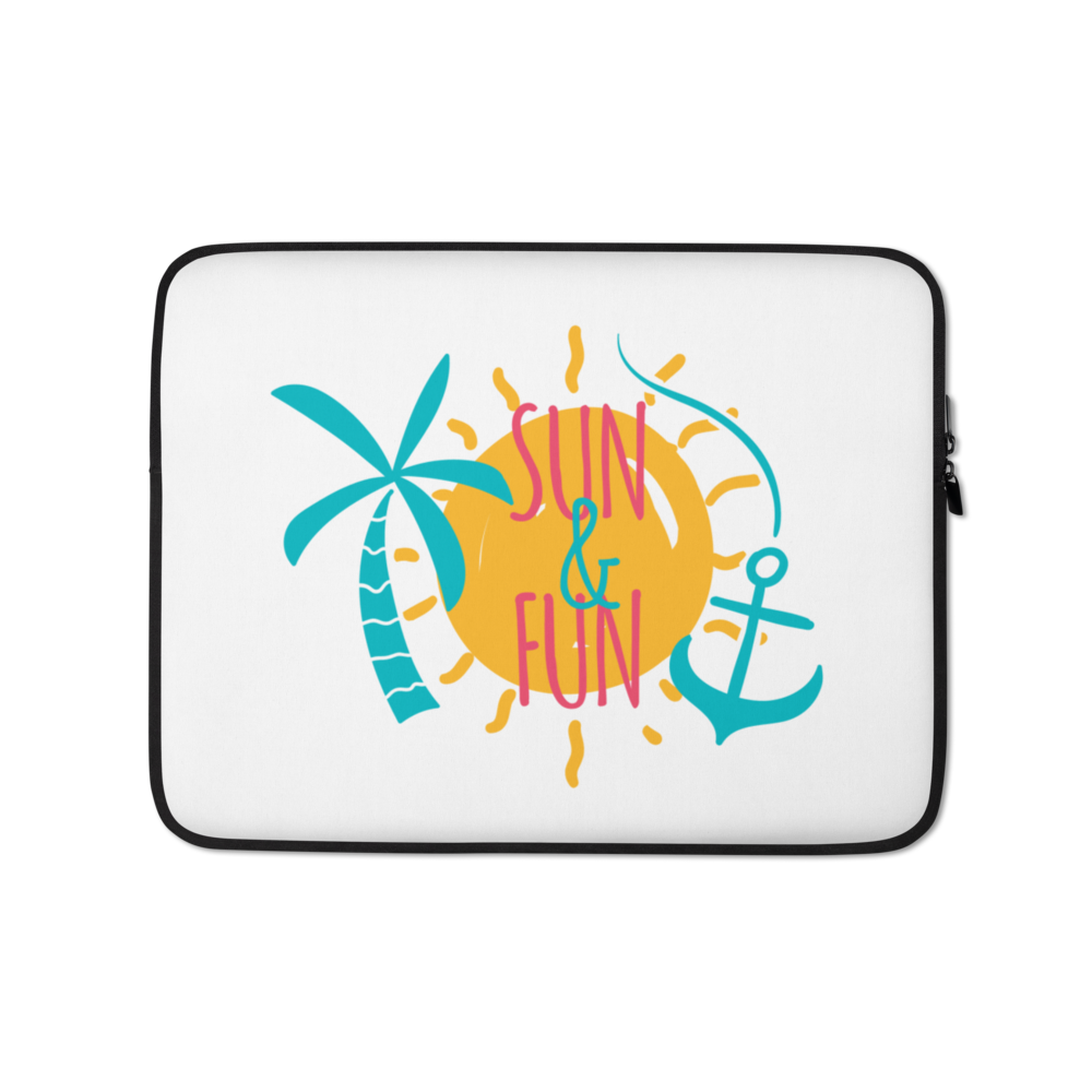 13″ Sun & Fun Laptop Sleeve by Design Express