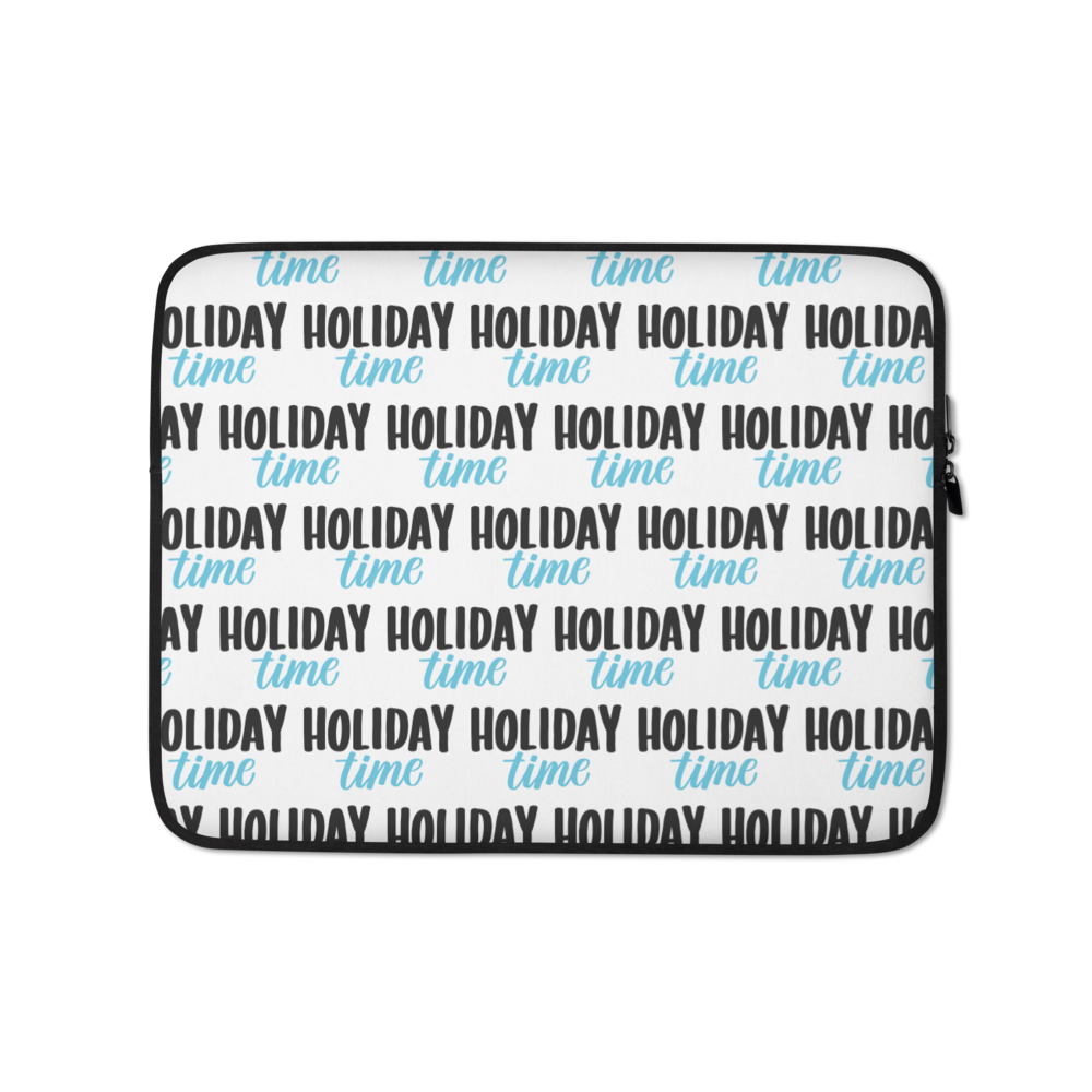 13″ Holiday Time Laptop Sleeve by Design Express