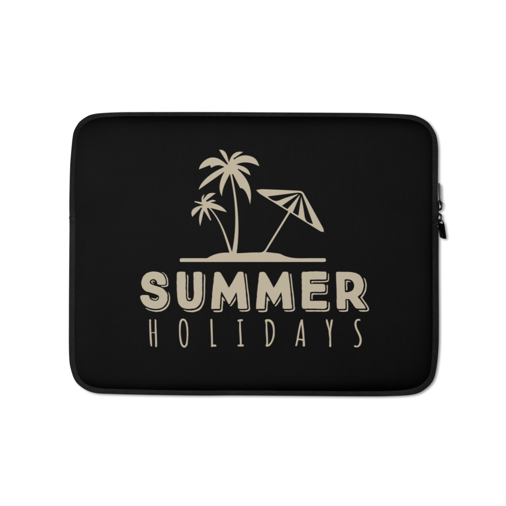 13″ Summer Holidays Beach Laptop Sleeve by Design Express