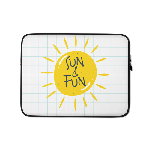 13″ Sun & Fun Laptop Sleeve by Design Express