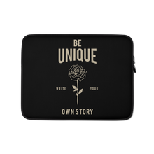 13″ Be Unique, Write Your Own Story Laptop Sleeve by Design Express