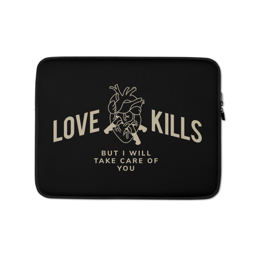 13″ Take Care Of You Laptop Sleeve by Design Express