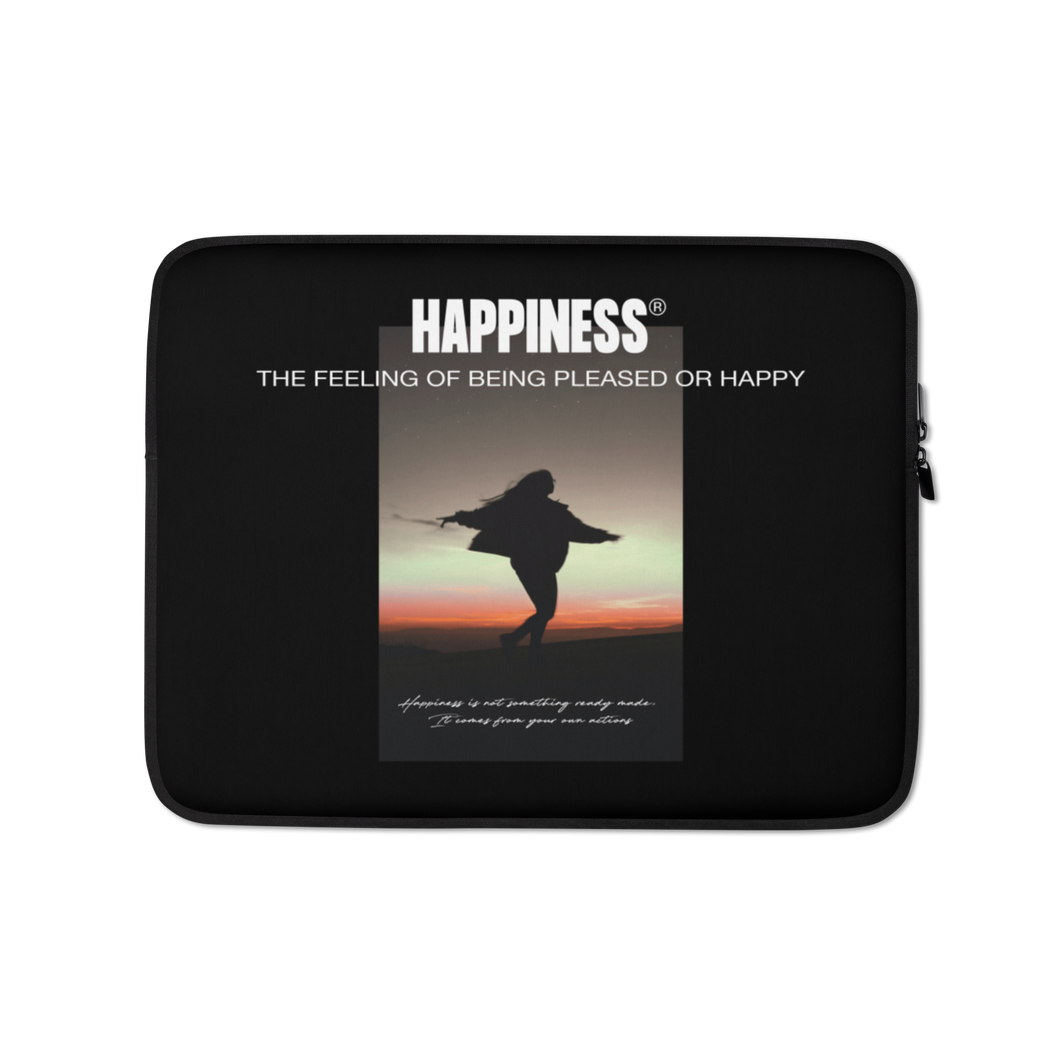 13″ Happiness Laptop Sleeve by Design Express